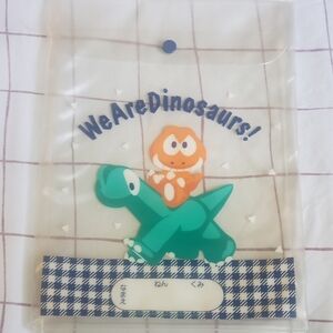 Vintage WeAreDinosaurs Plastic Envelope